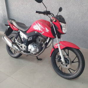 Moto Cg160 Fan 2022 vermelha