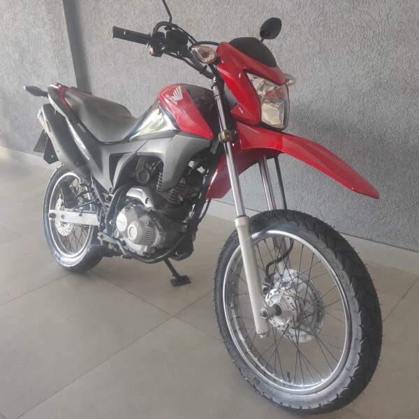 Moto Bros160 2016 vermelha