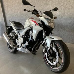 Moto Cb500 2014 branca