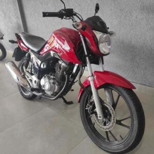 Moto CG160 Fan 2023 vermelha
